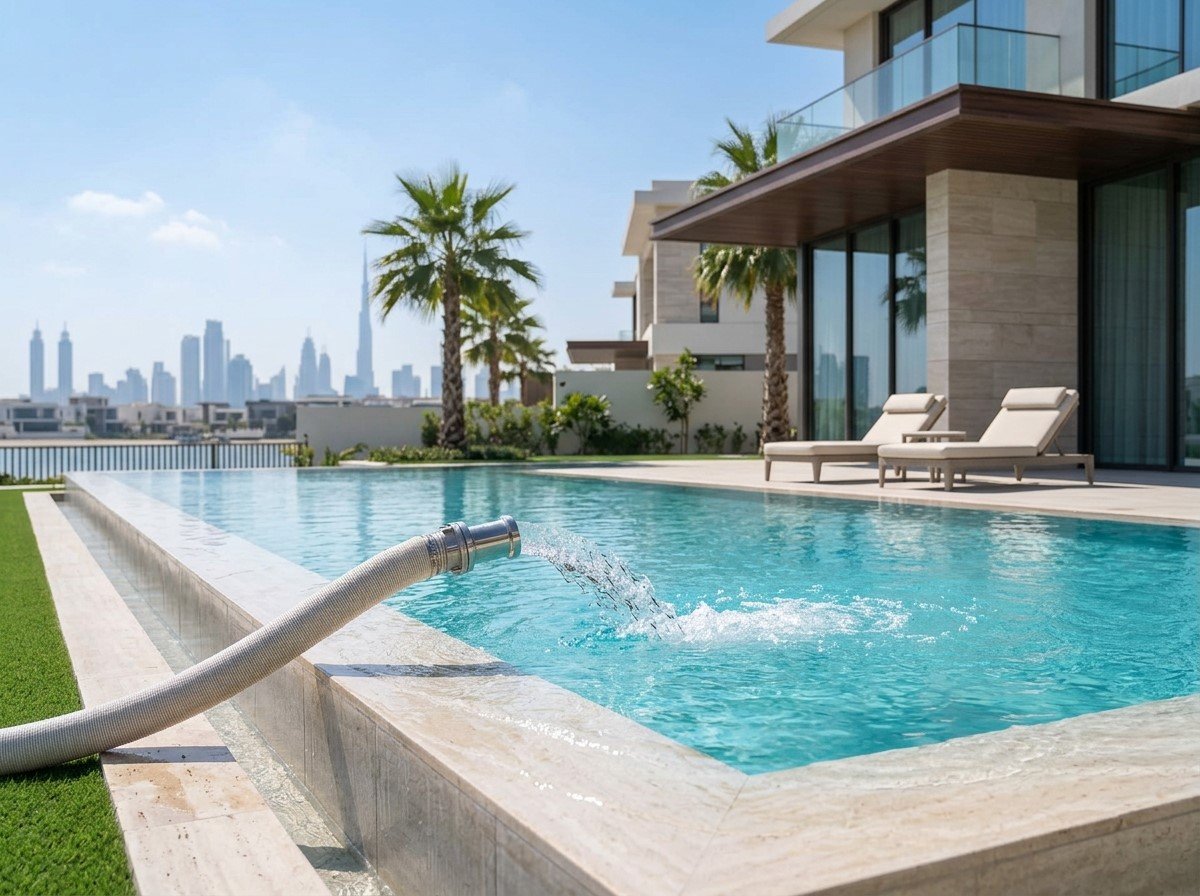 Swimming Pool Water Delivery Dubai